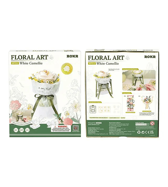 Floral Art - White Camellia - ROKR
