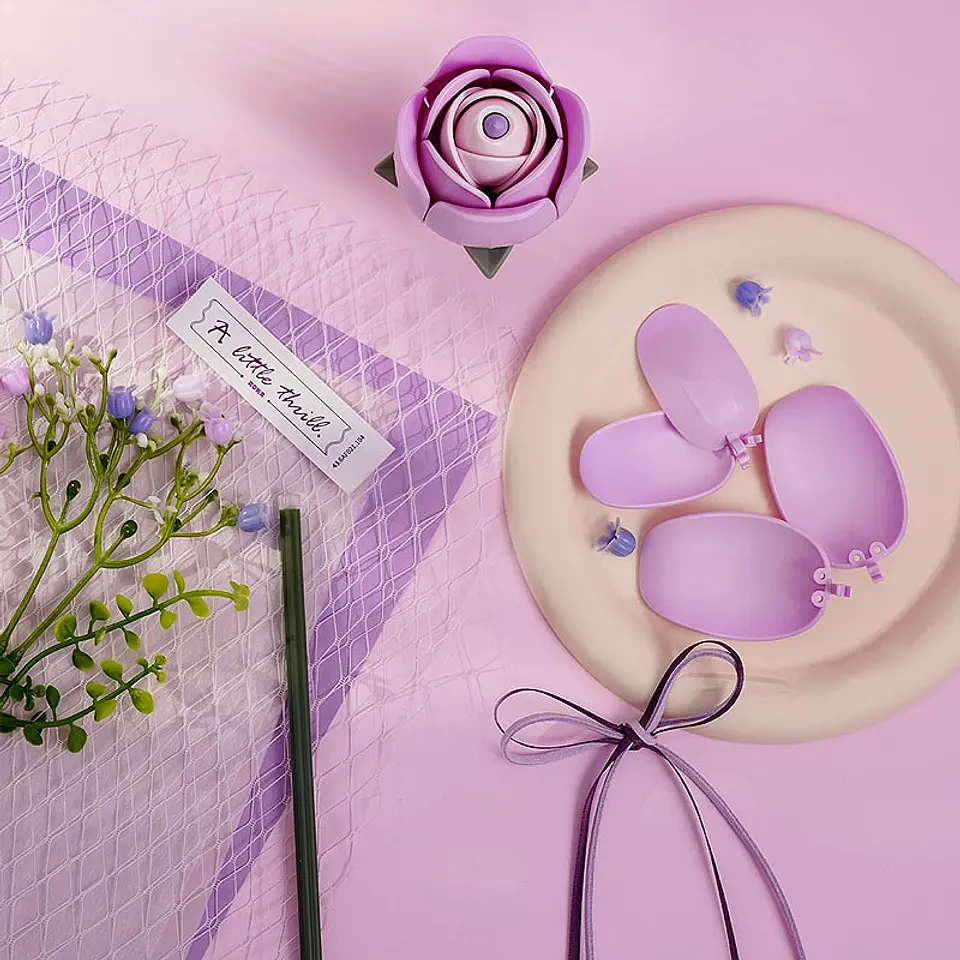 Floral Art - Purple Rose - ROKR 3