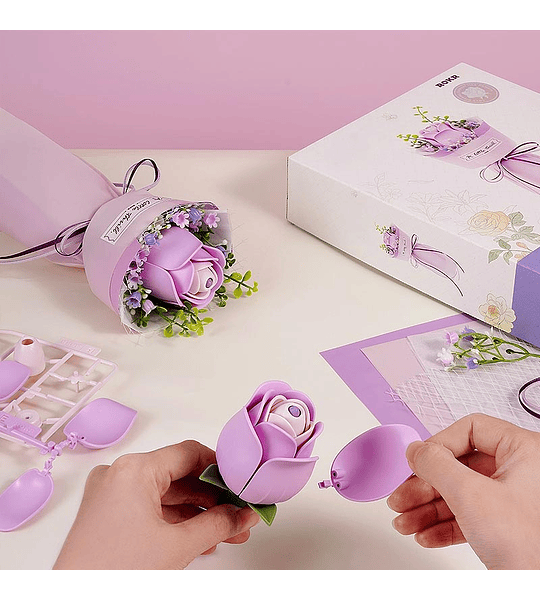 Floral Art - Purple Rose - ROKR