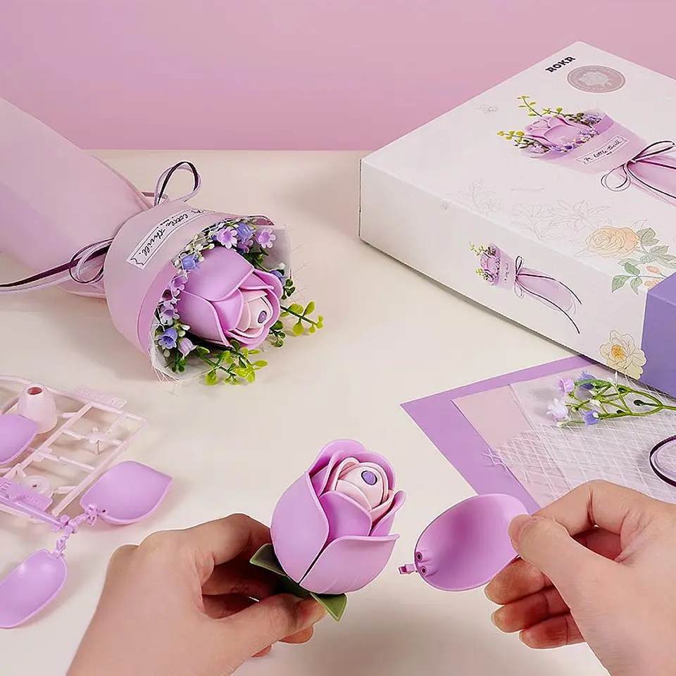 Floral Art - Purple Rose - ROKR 4