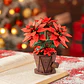 Flor de Pascua Poinsettia de Madera Armable | Rowood - Miniatura 2