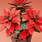Flor de Pascua Poinsettia de Madera Armable | Rowood - Miniatura 4