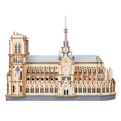 Catedral de París Puzzle 3D de Madera | Rowood