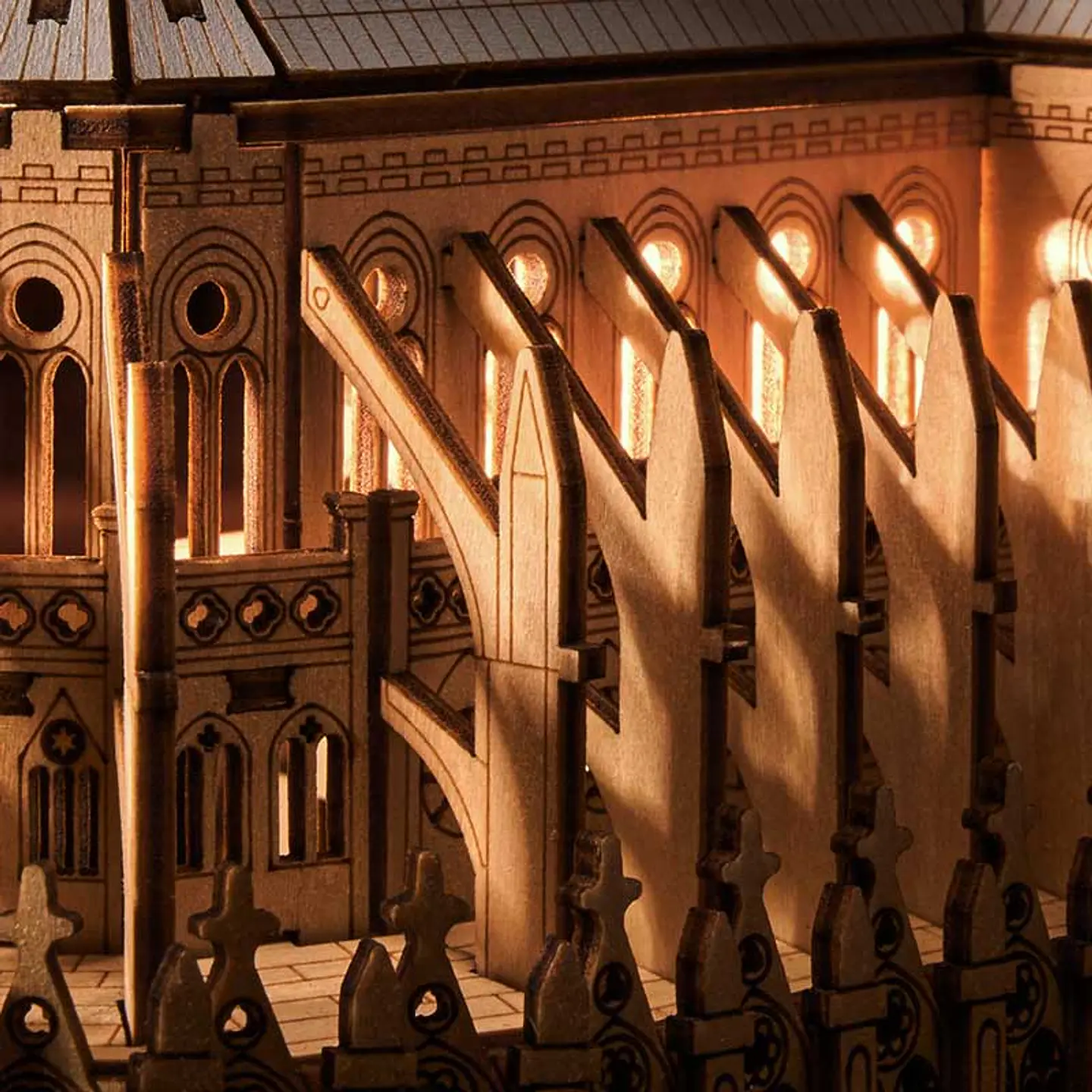 Catedral de París Puzzle 3D de Madera | Rowood 2