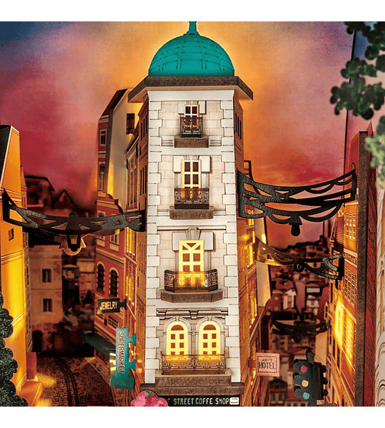 Separador de Libros Street Scene