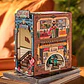 Separador de Libros Street Scene | Book Nook DIY con Luces LED - Miniatura 5