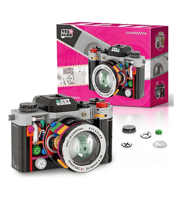 Cámara Retro negra - Bloques De Construcción