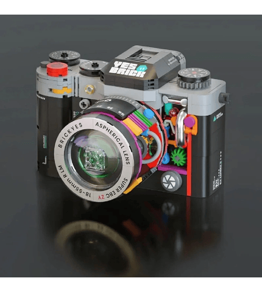 Cámara Retro negra - Bloques De Construcción