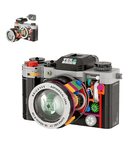 Cámara Retro negra - Bloques De Construcción