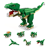 Dinosaurios - Juego De Construcción 6 En 1 