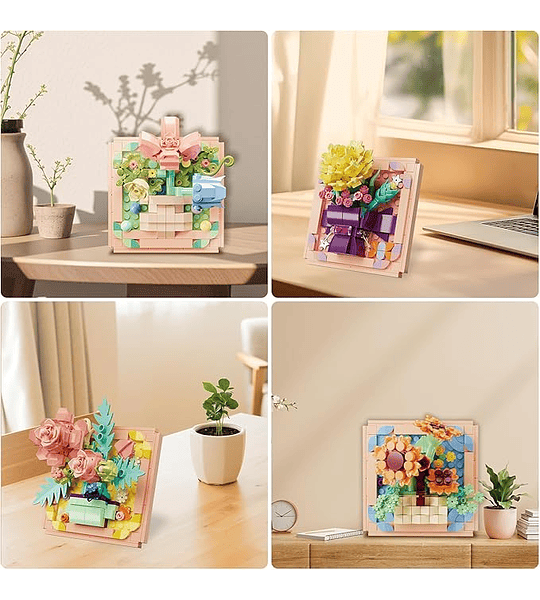 Picture Frame 4 en 1 - Blossom