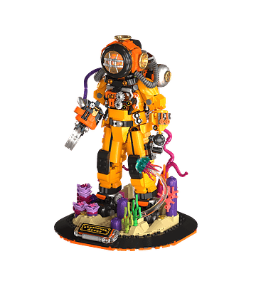 Steampunk Diver - Bloques de Construcción