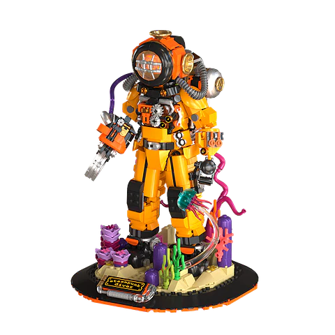 Steampunk Diver - Bloques de Construcción