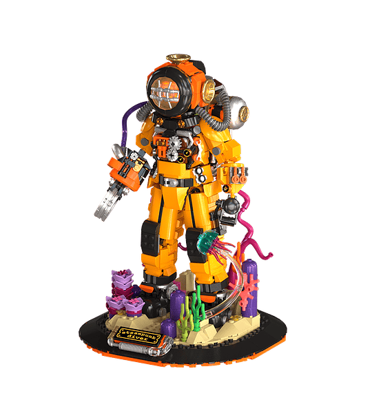 Steampunk Diver - Bloques de Construcción