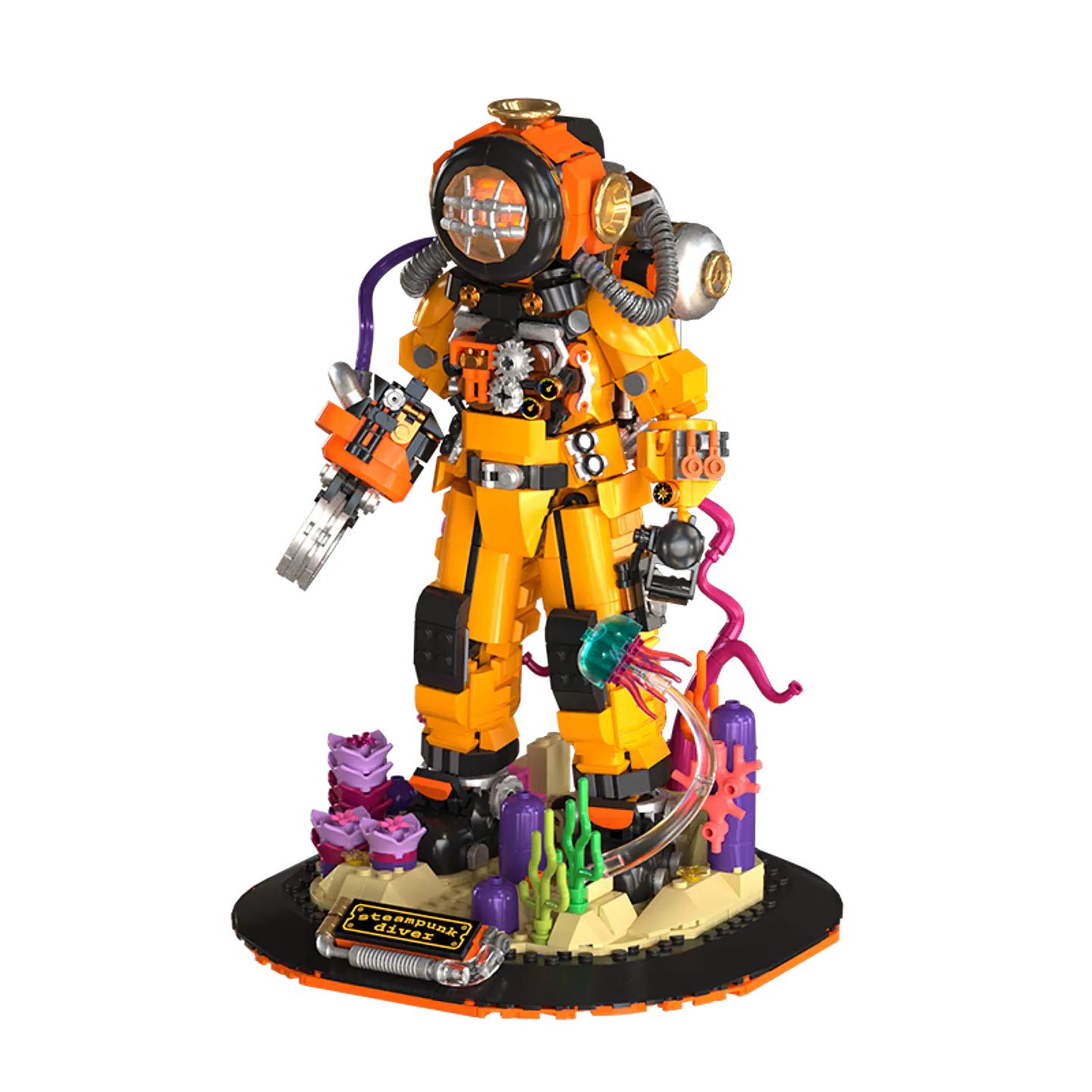 Steampunk Diver - Bloques de Construcción 1