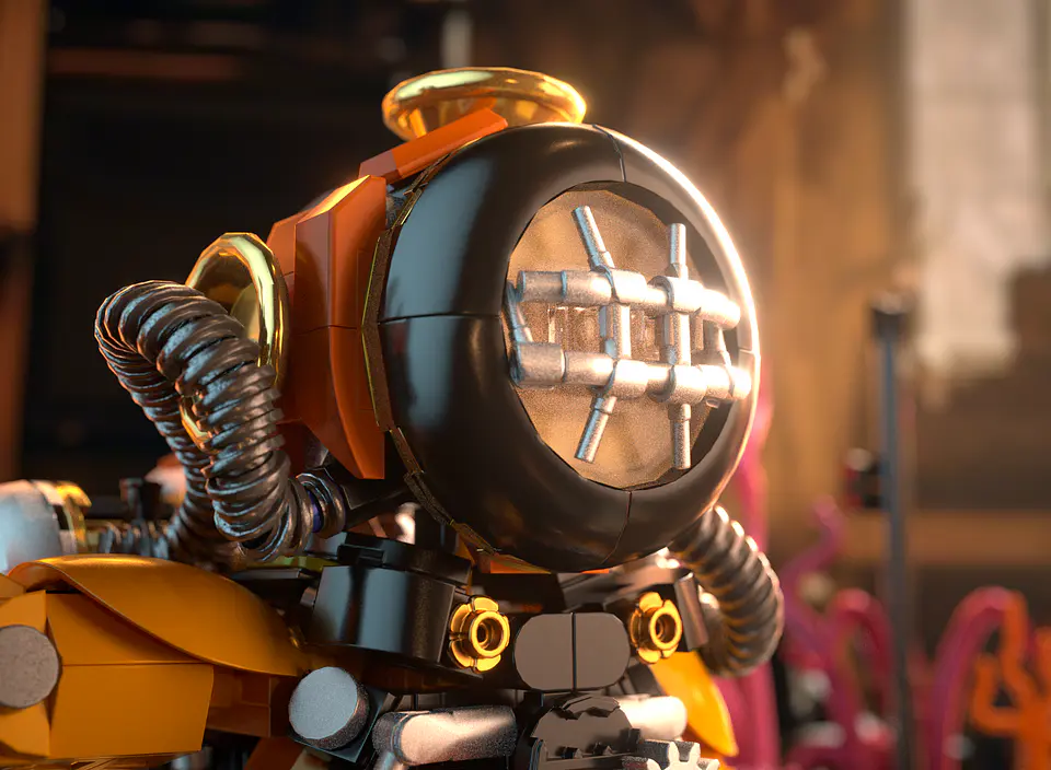 Steampunk Diver - Bloques de Construcción 2