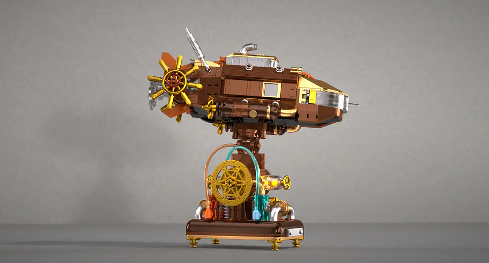 Steamship of the Abyss - Bloques de Construcción 7