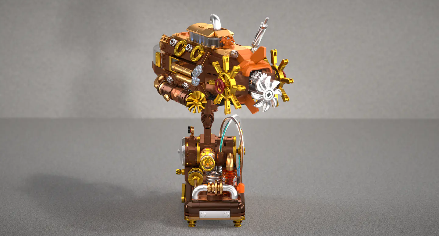 Steamship of the Abyss - Bloques de Construcción 8