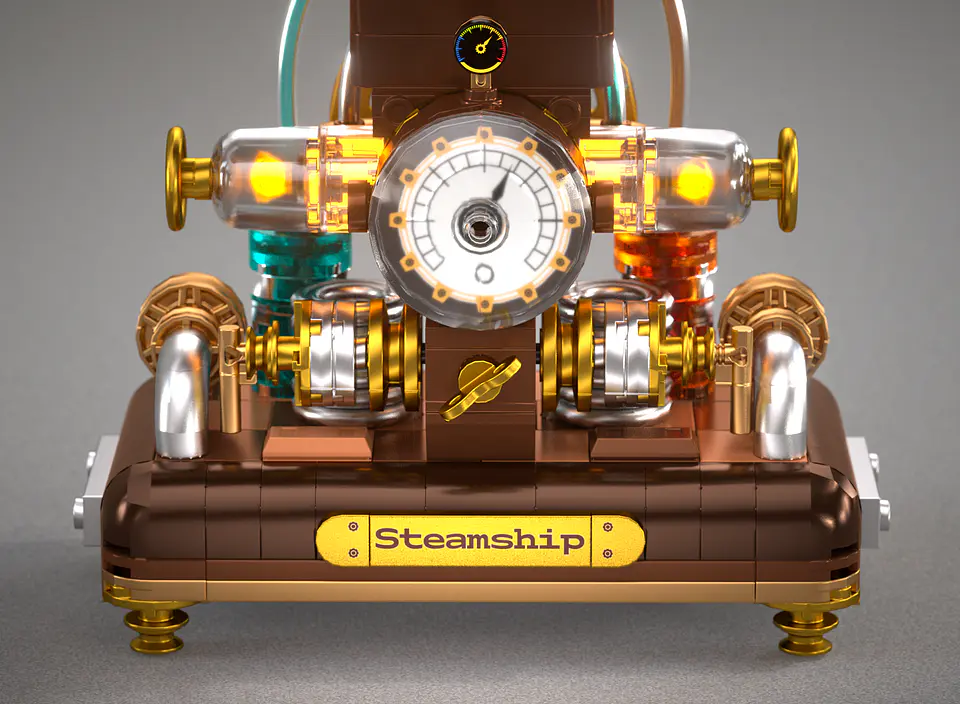 Steamship of the Abyss - Bloques de Construcción 9