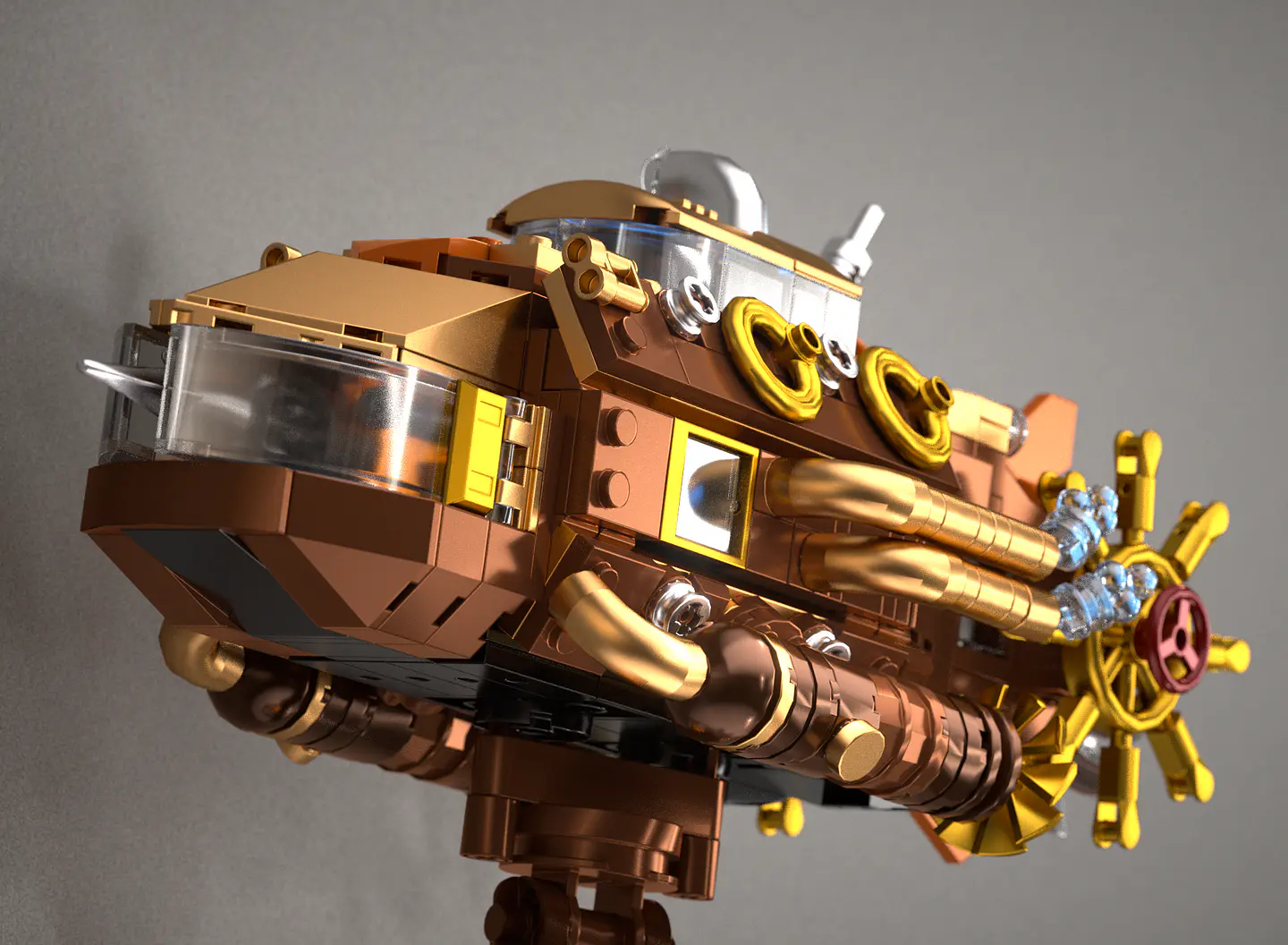 Steamship of the Abyss - Bloques de Construcción 10
