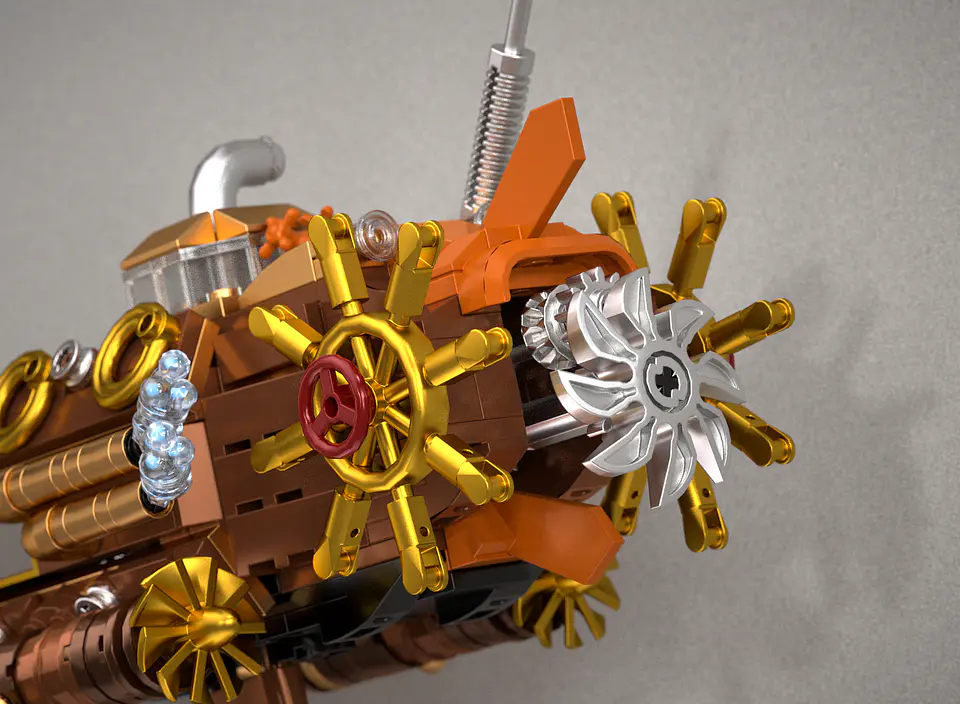 Steamship of the Abyss - Bloques de Construcción 11