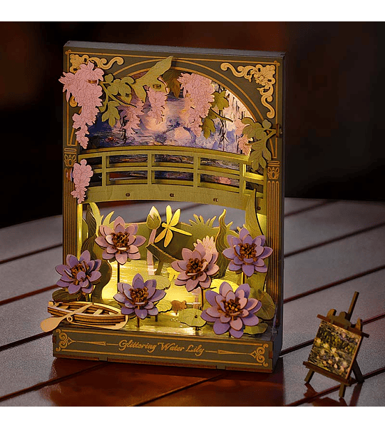 Glittering Water Lily - Rowood