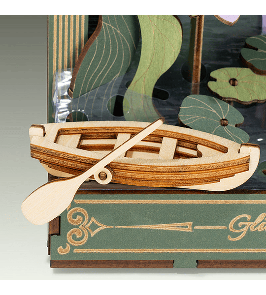 Glittering Water Lily - Rowood