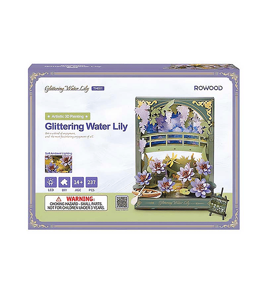 Glittering Water Lily - Rowood