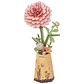 Flor Pink Dahlia de Madera Armable | Rowood - Miniatura 1