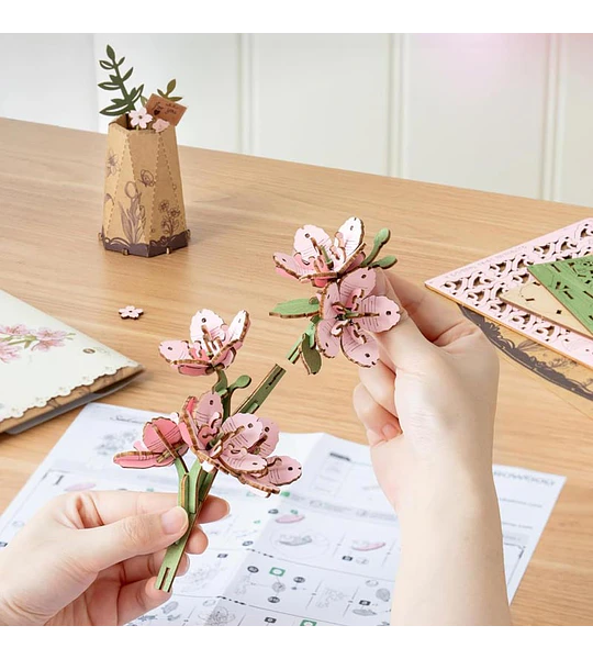 Flor de madera - Sakura - Rowood