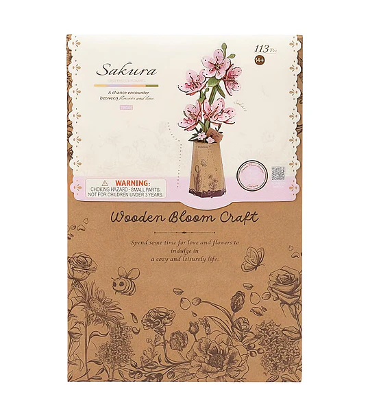 Flor de madera - Sakura - Rowood