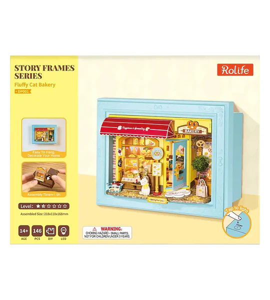 Fluffy Cat Bakery - Story Frames Series - Rolife