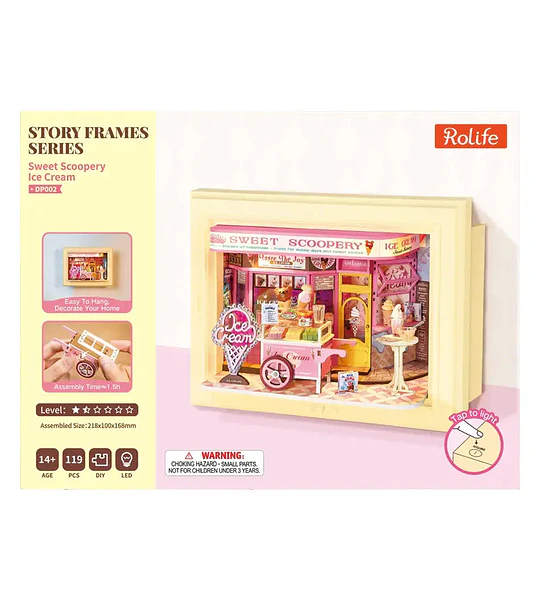 Sweet Scoopery Ice Cream - Story Frames Series - Rolife