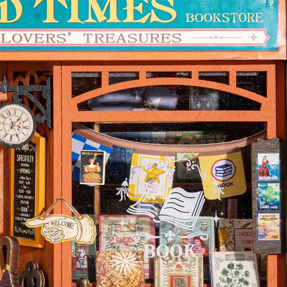 Old Times Bookstore - Story Frames Series - Rolife 2