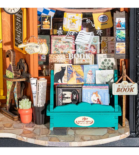 Old Times Bookstore - Story Frames Series - Rolife