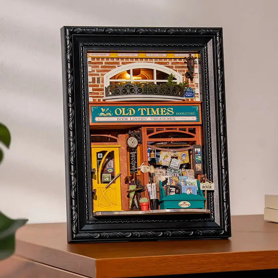 Old Times Bookstore - Story Frames Series - Rolife 5