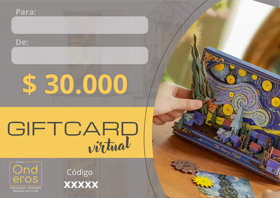 Gift Card Virtual 4