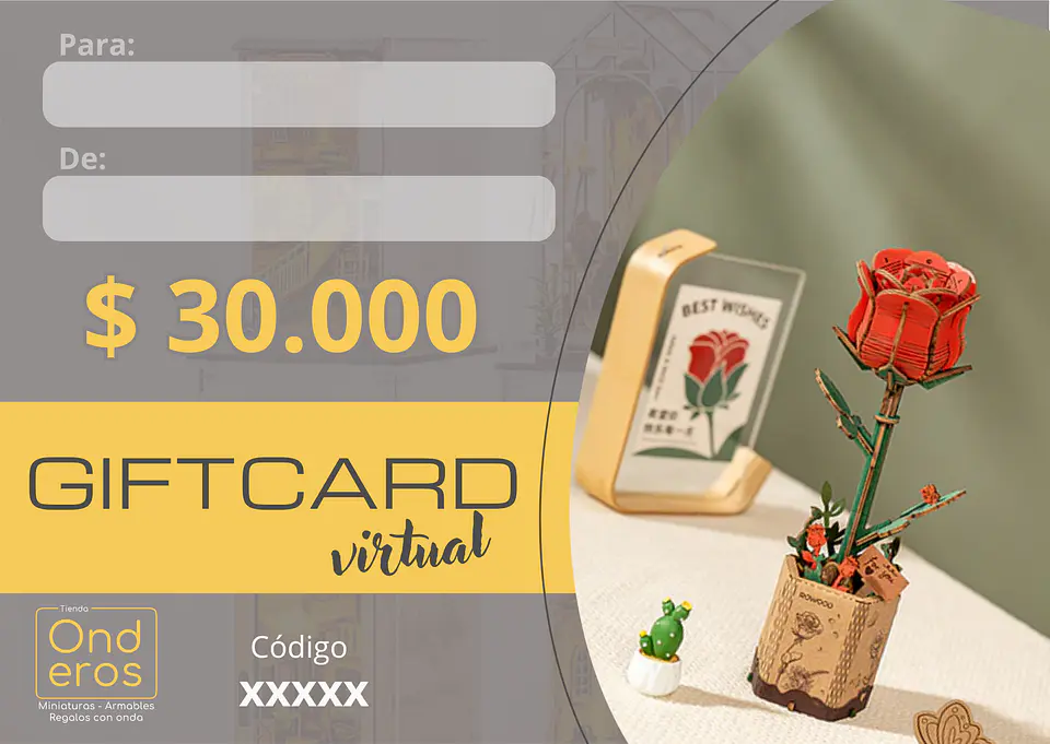 Gift Card Virtual 5