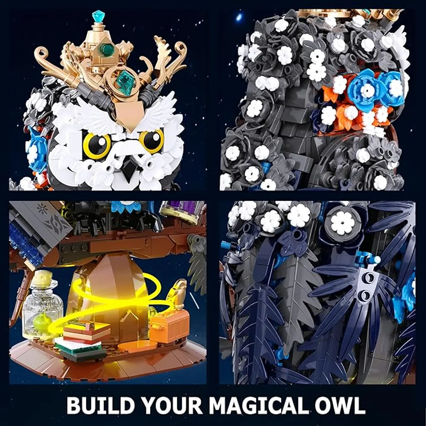 Búho Mágico Harry Potter - Bloques de construcción 5