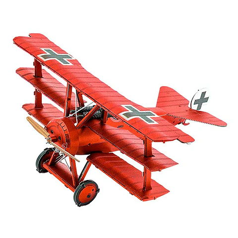 Triplano Fokker Baron Rojo | Metal Earth