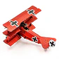 Triplano Fokker Baron Rojo | Metal Earth - Miniatura 3
