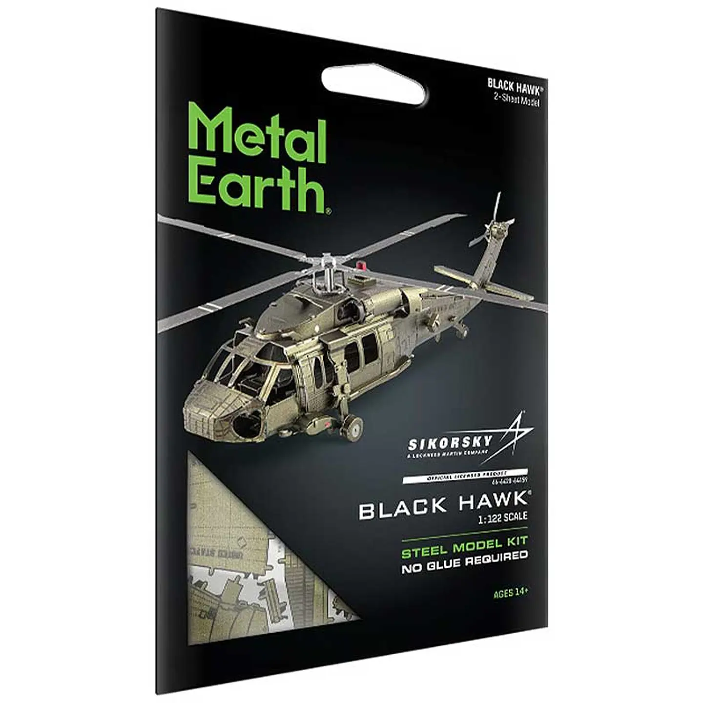 Black Hawk Helicóptero | Metal Earth 2