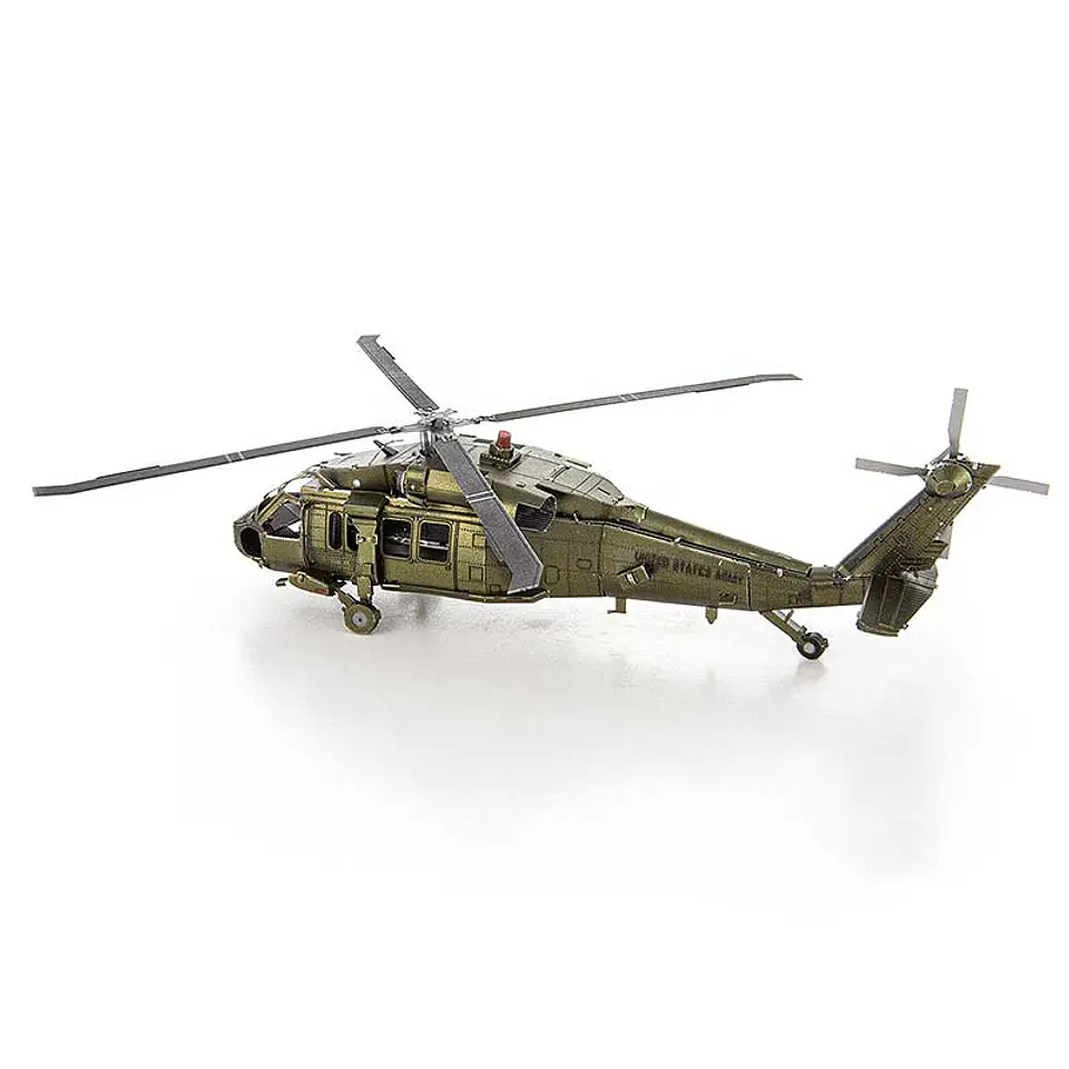 Black Hawk Helicóptero | Metal Earth 3