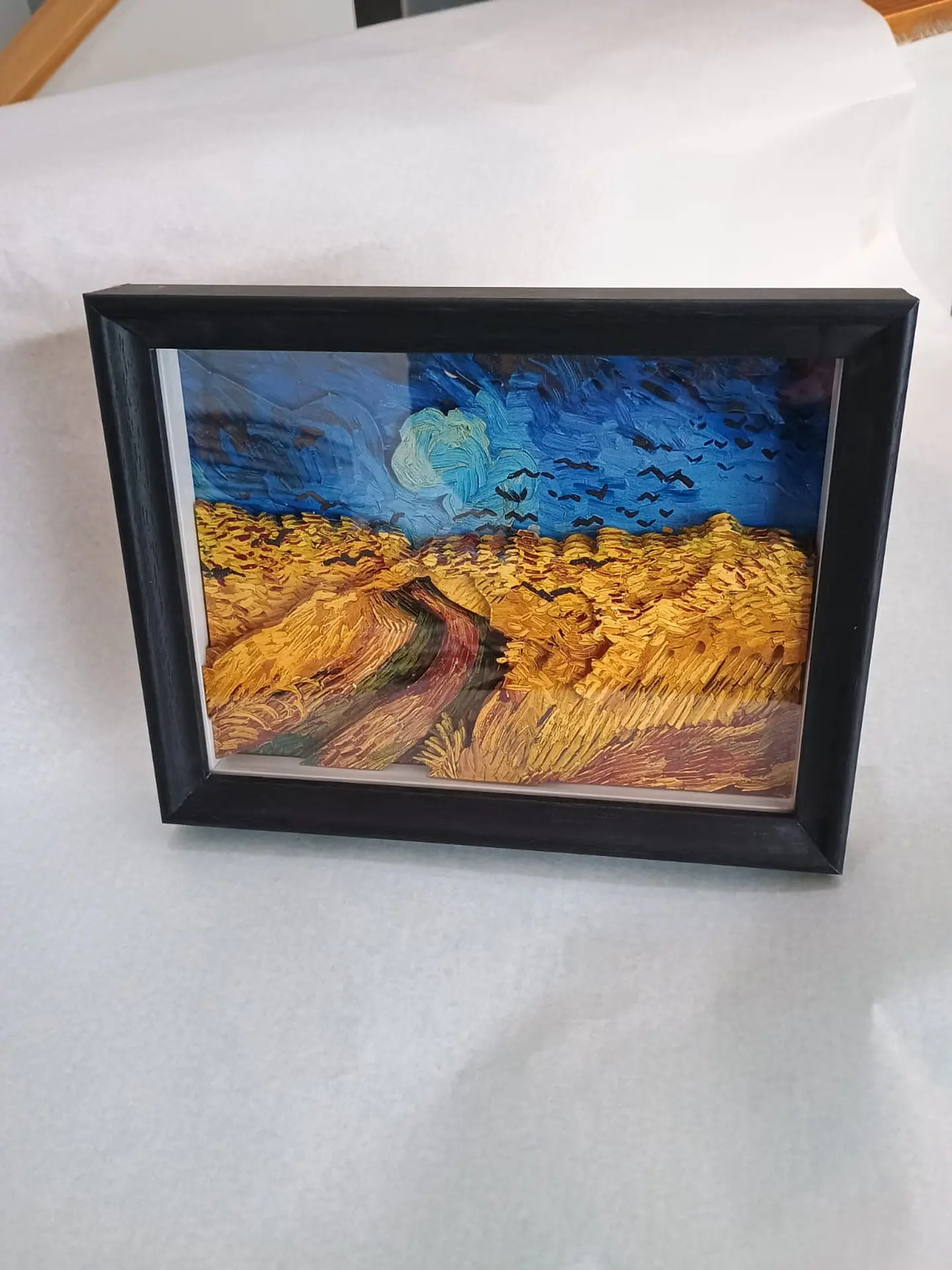 Puzzle 3D Cuadro Van Gogh | Trigal con Cuervos 3