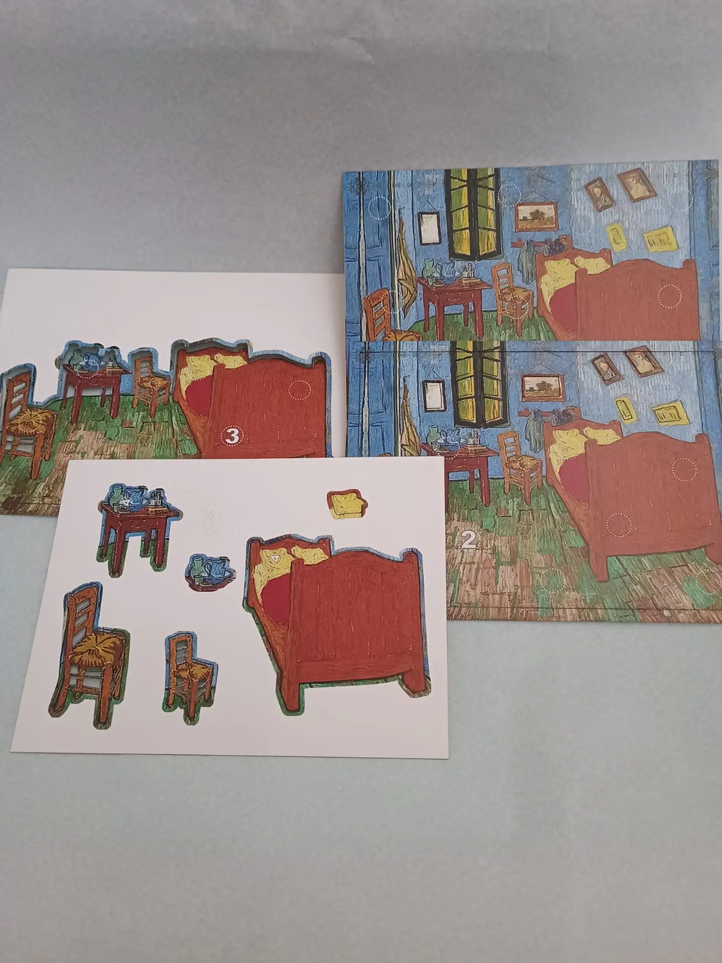 Puzzle 3D Cuadro Van Gogh | La Habitación 2