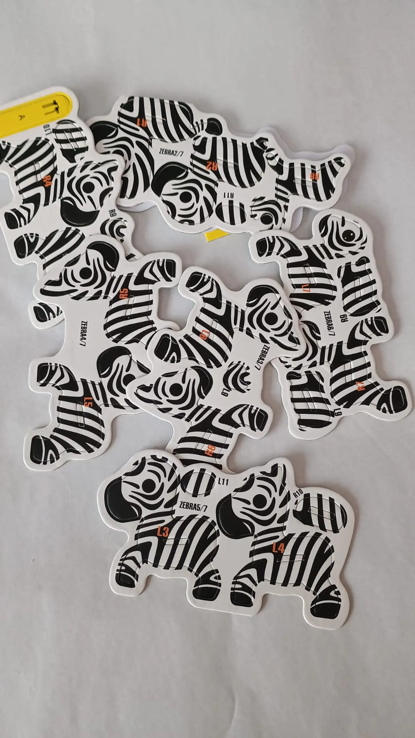 Modelo 3D de Cartón Cebra para Armar – Decoración DIY 2