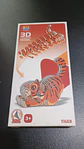 Modelo 3D de Cartón Tigre para Armar – Decoración DIY - Miniatura 1
