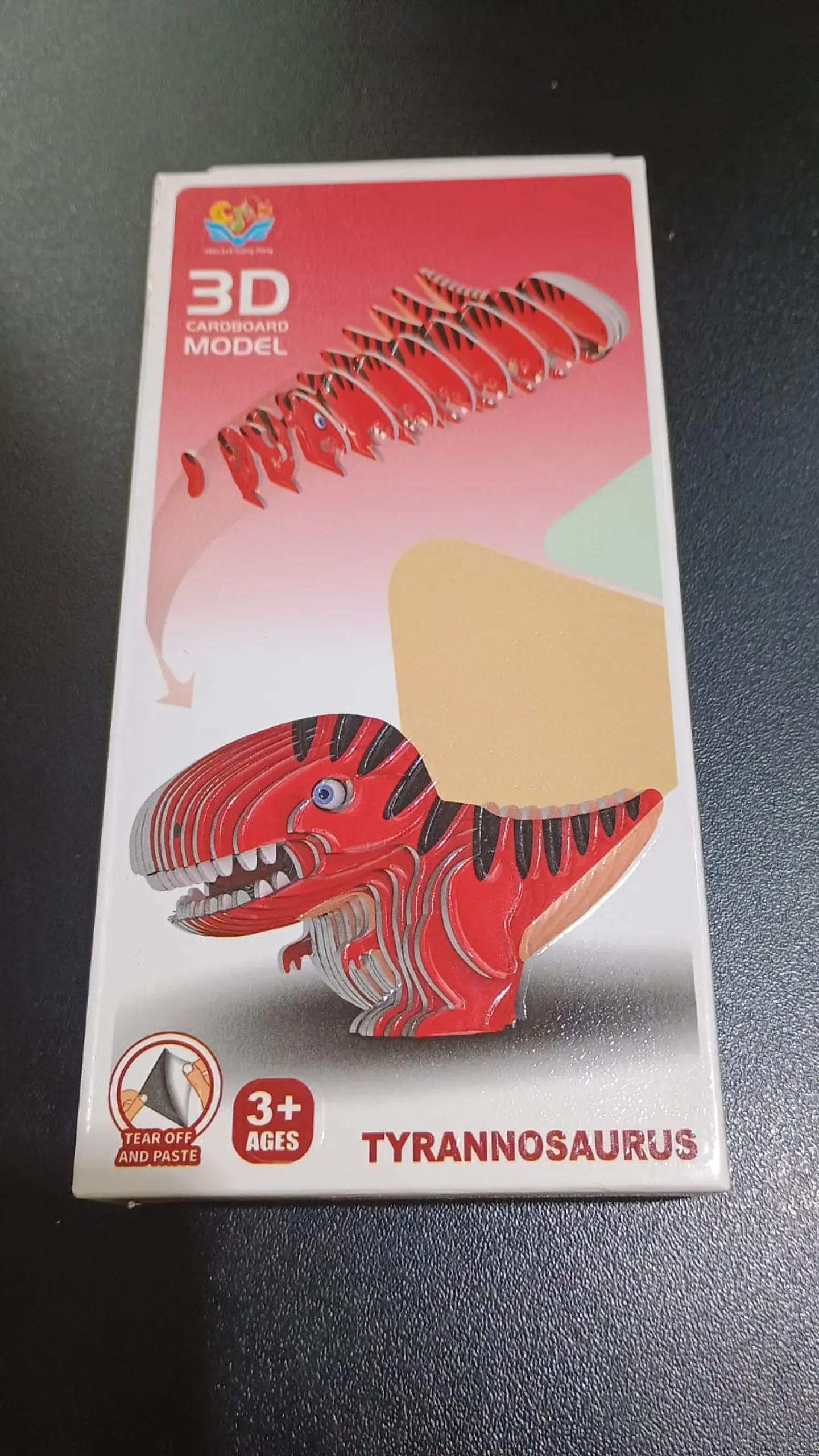 Modelo 3D de Cartón Tiranosaurio para Armar – Decoración DIY 1