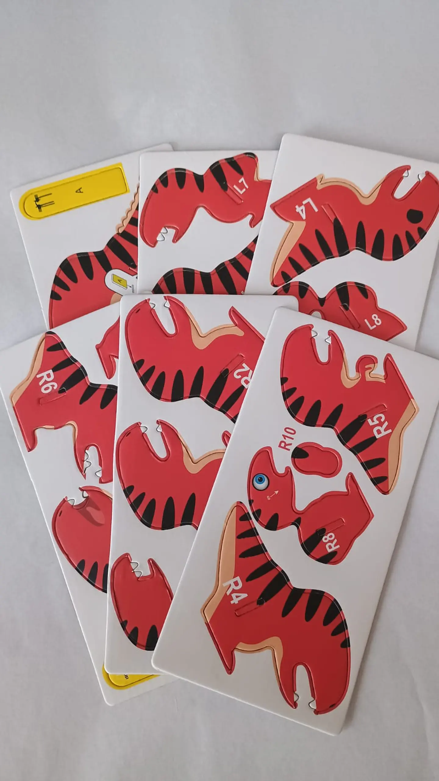 Modelo 3D de Cartón Tiranosaurio para Armar – Decoración DIY 2