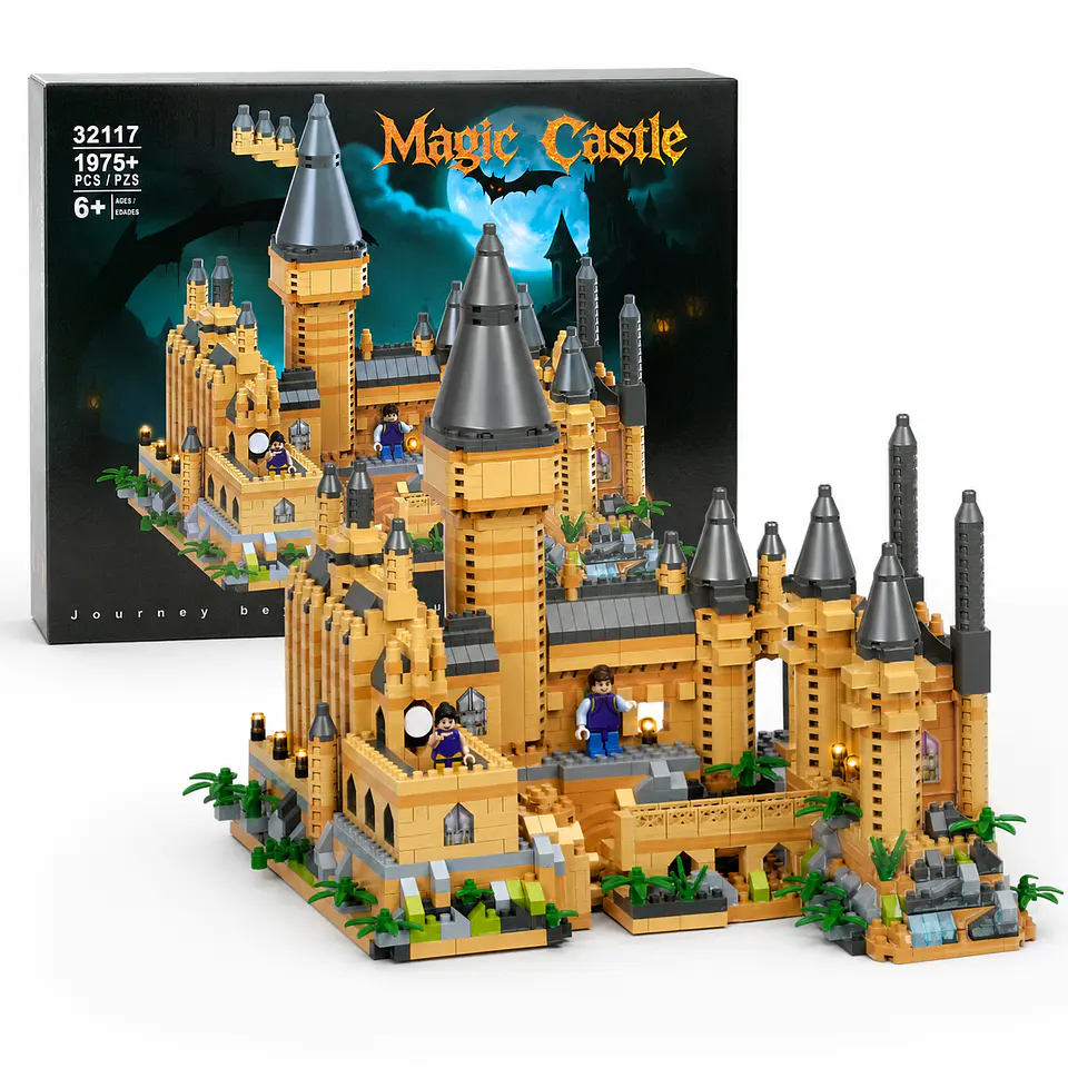 Castillo Mágico de Bloques para Armar | 1975 piezas 1